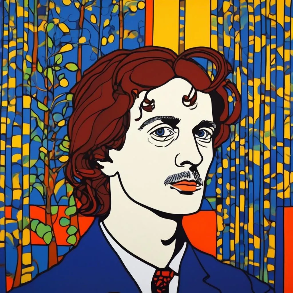 Portrait of a Frenchman – Patrick Caulfield