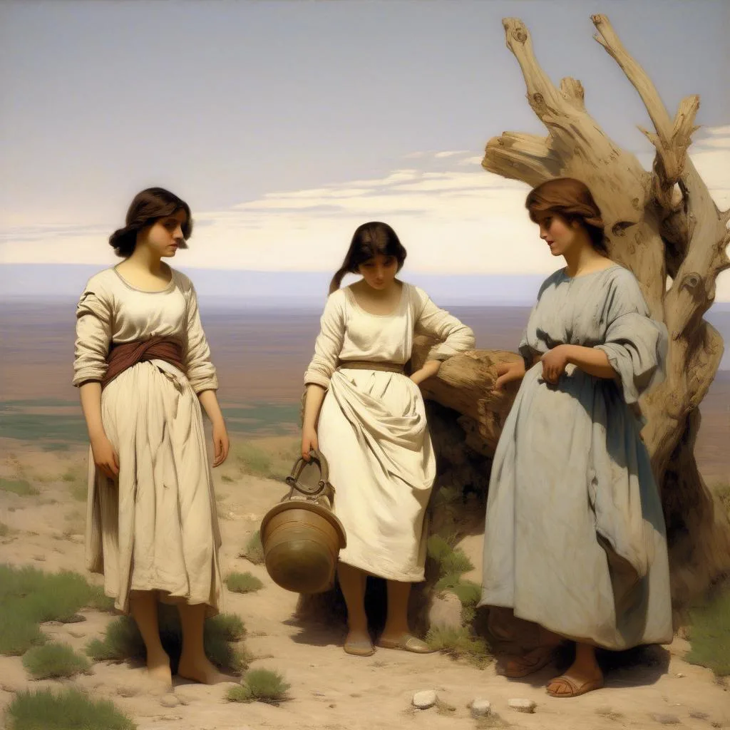 Le Retour Du Troupeau – Charles Sprague Pearce